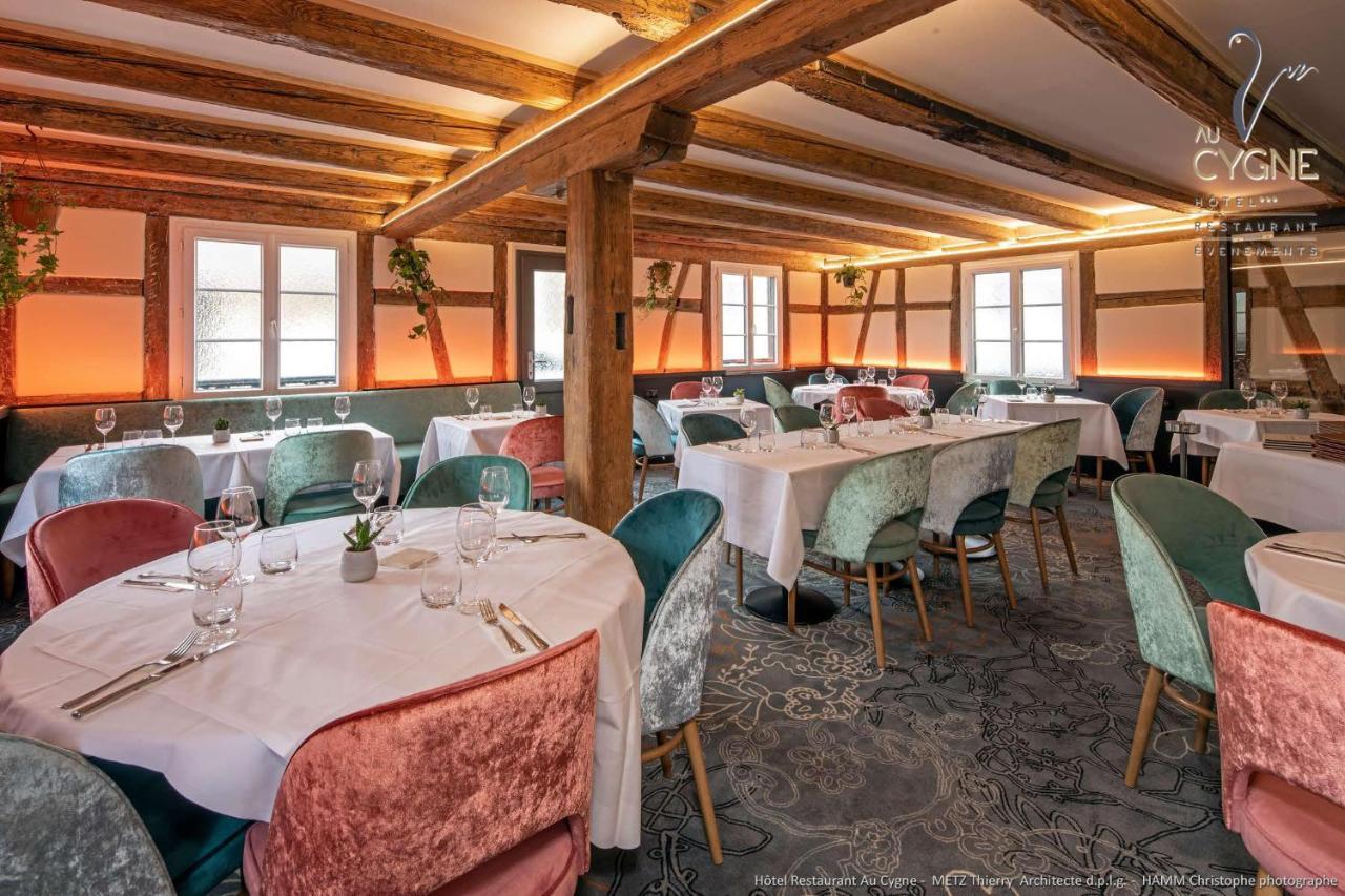 Hotel Restaurant Au Cygne Eschau Buitenkant foto