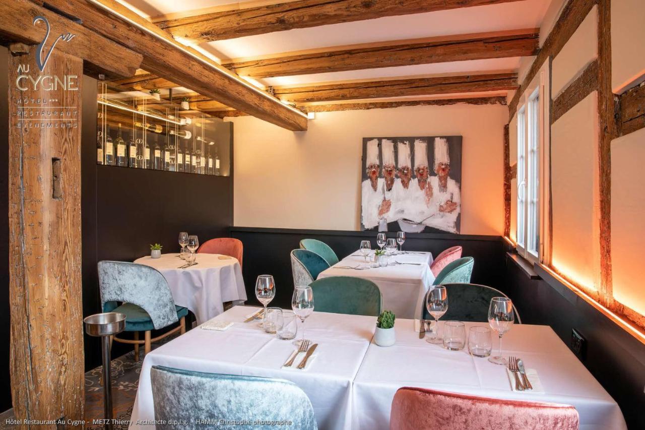 Hotel Restaurant Au Cygne Eschau Buitenkant foto